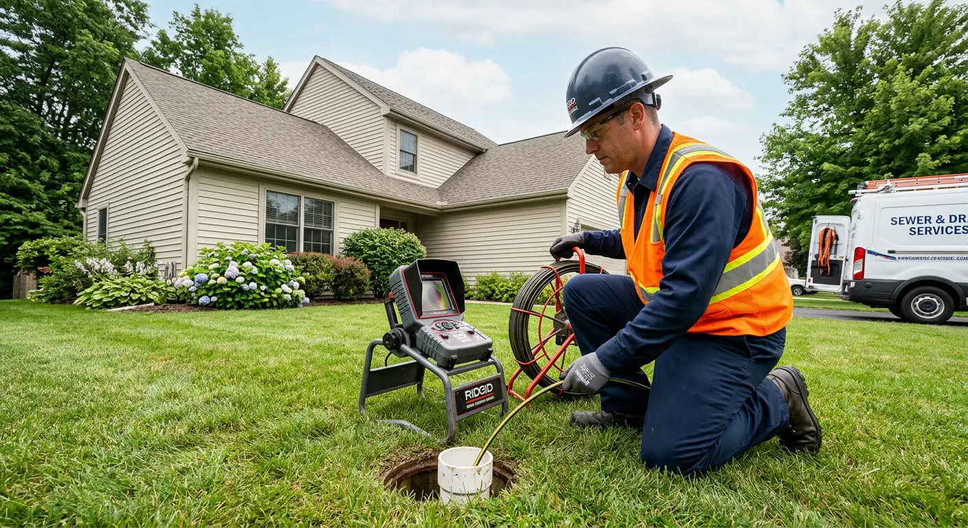 Sewer Line Cleaning in Martinsville, IN